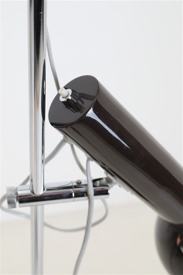 Big mid-century double-spot floor lamp / 1960s–1970s / space age / Danish modern design