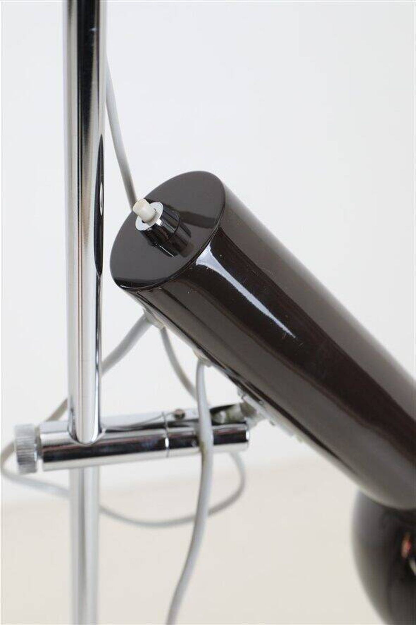 Big mid-century double-spot floor lamp / 1960s–1970s / space age / Danish modern design