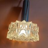 Suspension space age chrome and glass Germany 1970