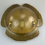 60s 70s Peill & Putzler ceiling lamp glass space design lamp