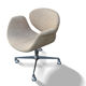 Fauteuil à roulettes "Little Tulip" de Pierre Paulin pour Artifort d'origine