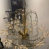 80s tassel chandelier