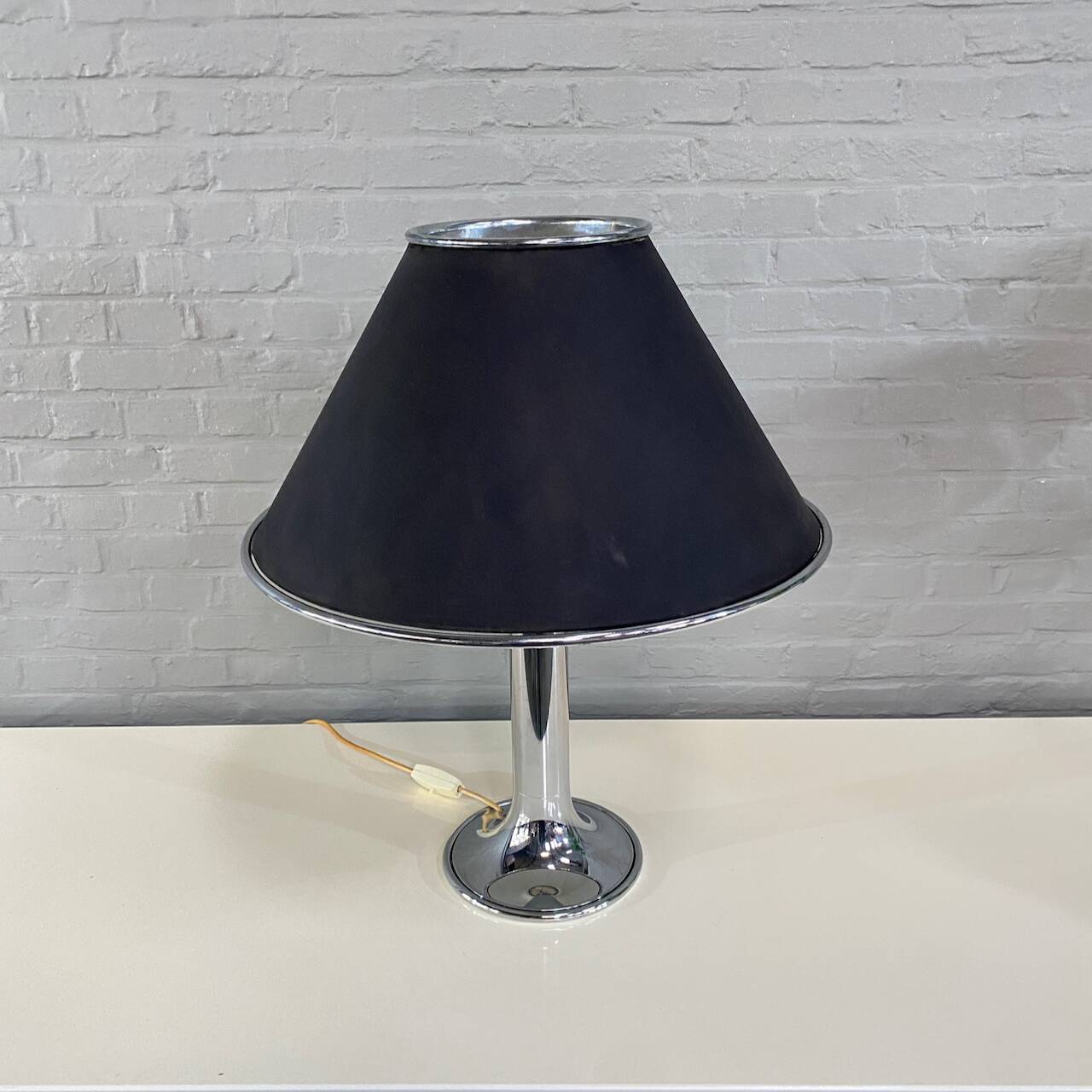 Kinkeldey leuchten chrome table lamp - germany 1970's