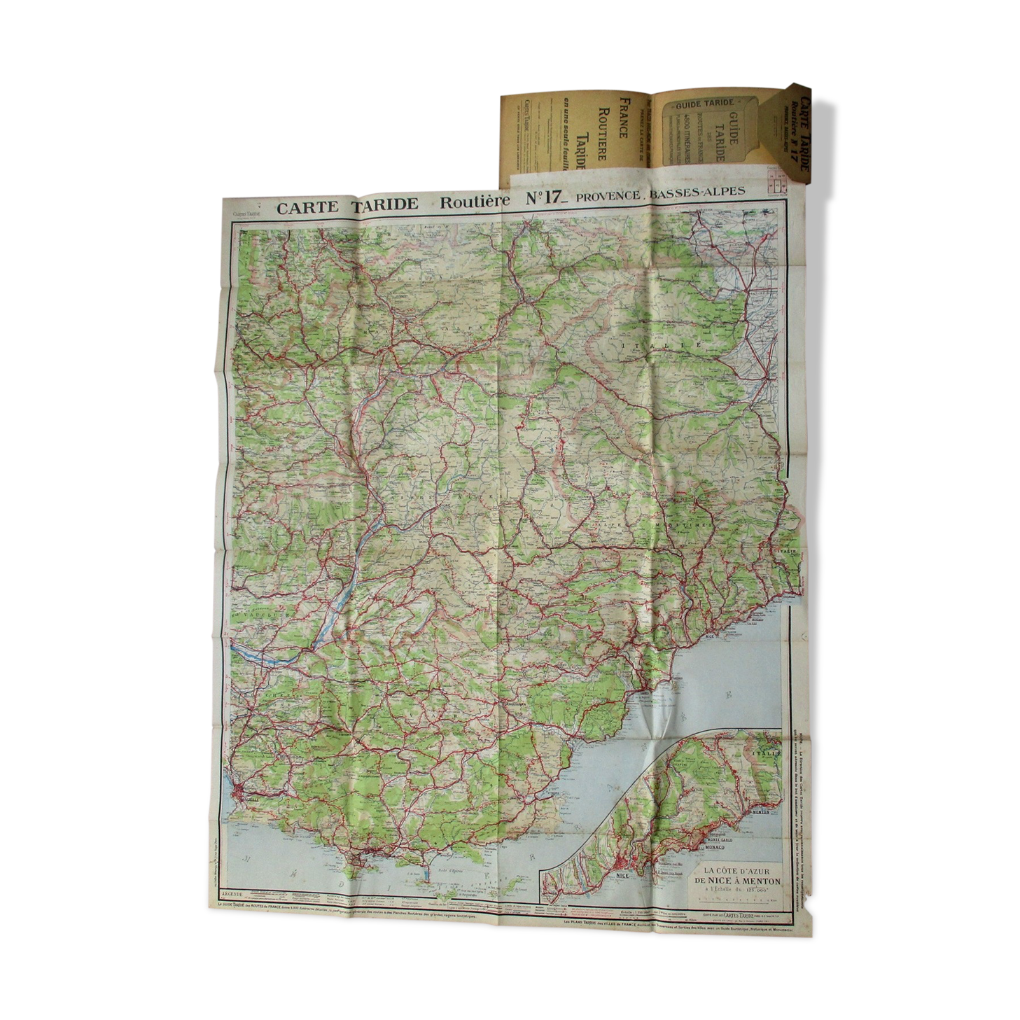 Carte Taride Provence Basses Alpes