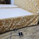 Exclusive Dual electric bed 200 cm x 200 cm - Vintage Gold 1970s.