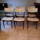 6 Scandinavian style chairs