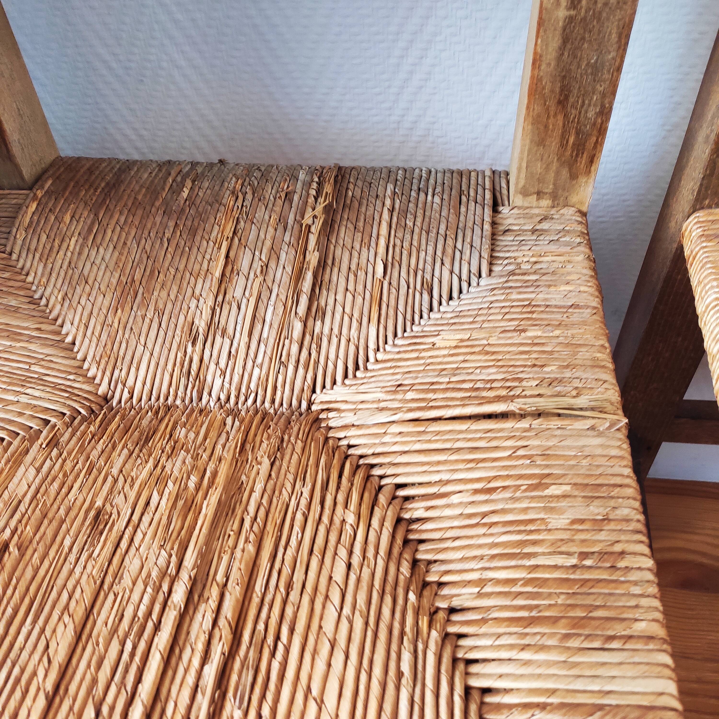 Vintage brutalist chairs 1950