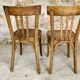 Pair of bistro chairs #43 by Baumann, circa 40/50