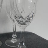 Set of 6 crystal glasses signed with original box