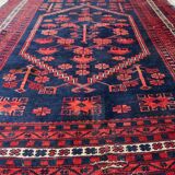 Handmade vintage Caucasian Karabagh rug 120cm x 179cm, 1940s