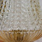 Vintage wall lamp 2 glass lamps.