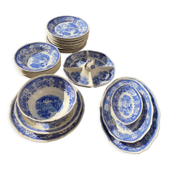 Service de table, 12 assiettes
