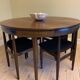 Roundette dining set by Hans Olsen, Denmark 1960s