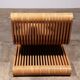 Vintage Beech Plywood Lounge Chair with Bolt Construction