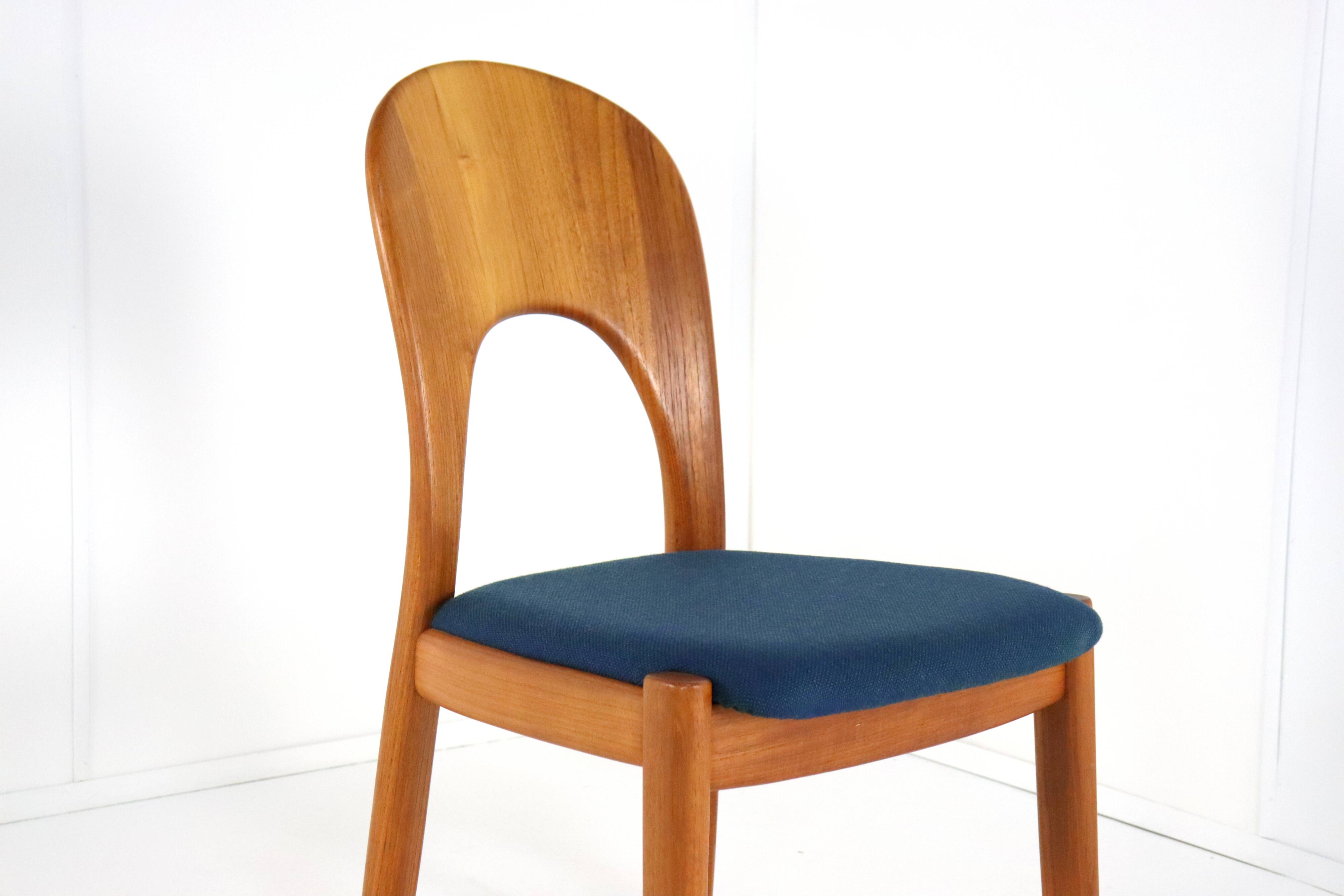 Set of 6 vintage Koefoed Morten 'Fjerritslev' chairs
