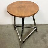 Black Industrial Workshop Stool, 1960s