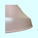 Purple vintage pendant light from the mid-century - danish design industrial metal hanging lamp