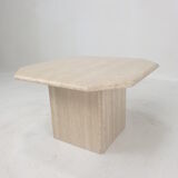 Italian Travertine Coffee Table, 1980's