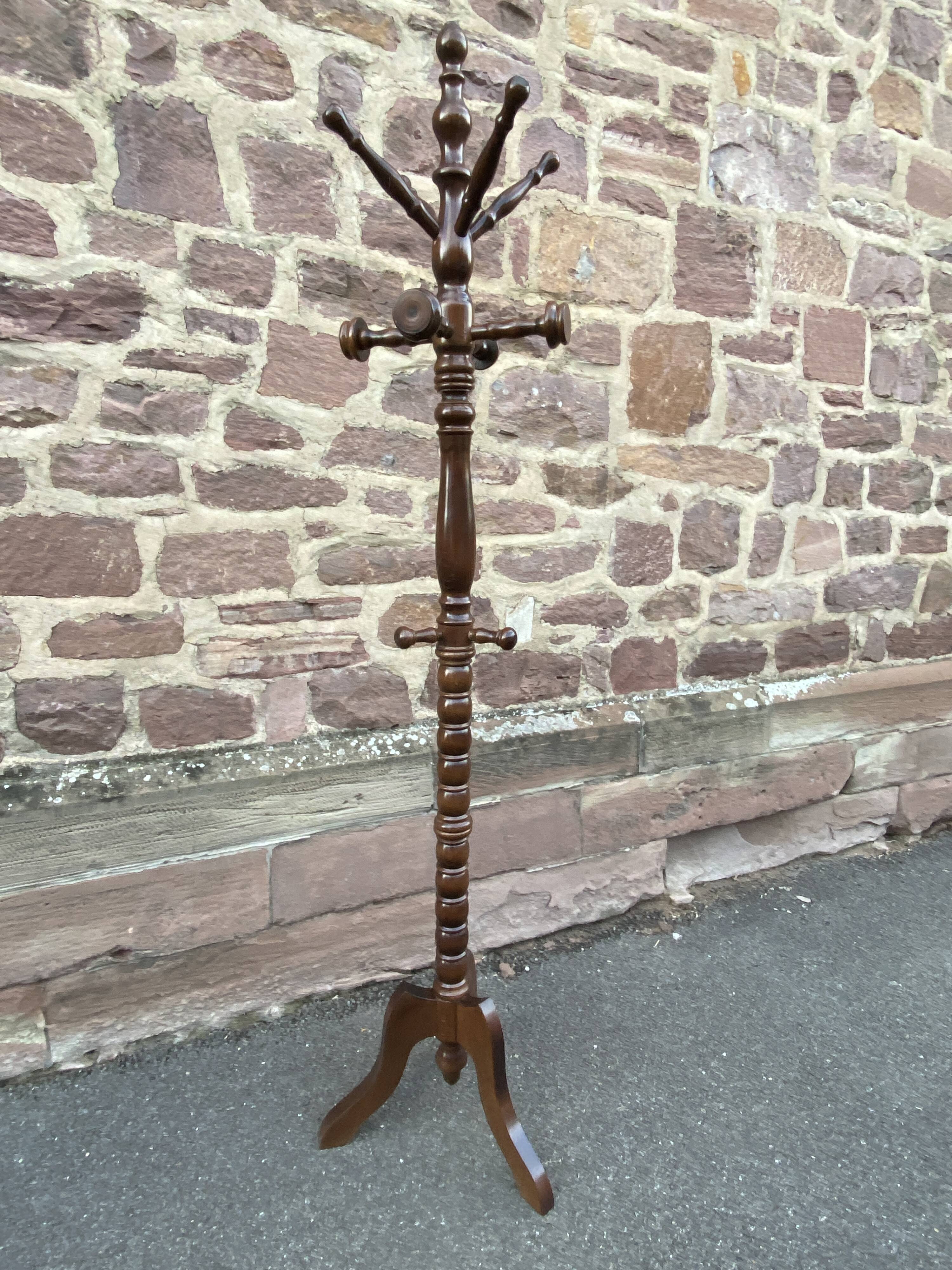 1950s parrot coat rack