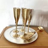 Set of 6 champagne flutes