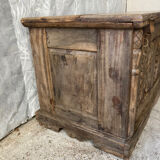 Solid wood chest