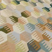 9x12 Kilim Pastel Tones Overisze Anatolian Flatweave Kilim Rug, 270x352 Cm