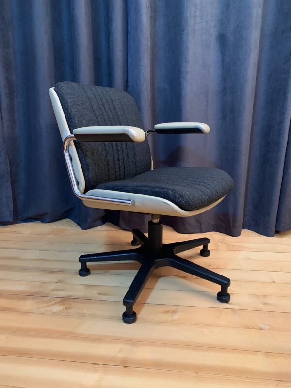 Fauteuil Martin Stoll, Giroflex de Karl Dittert, Allemagne, années 1960