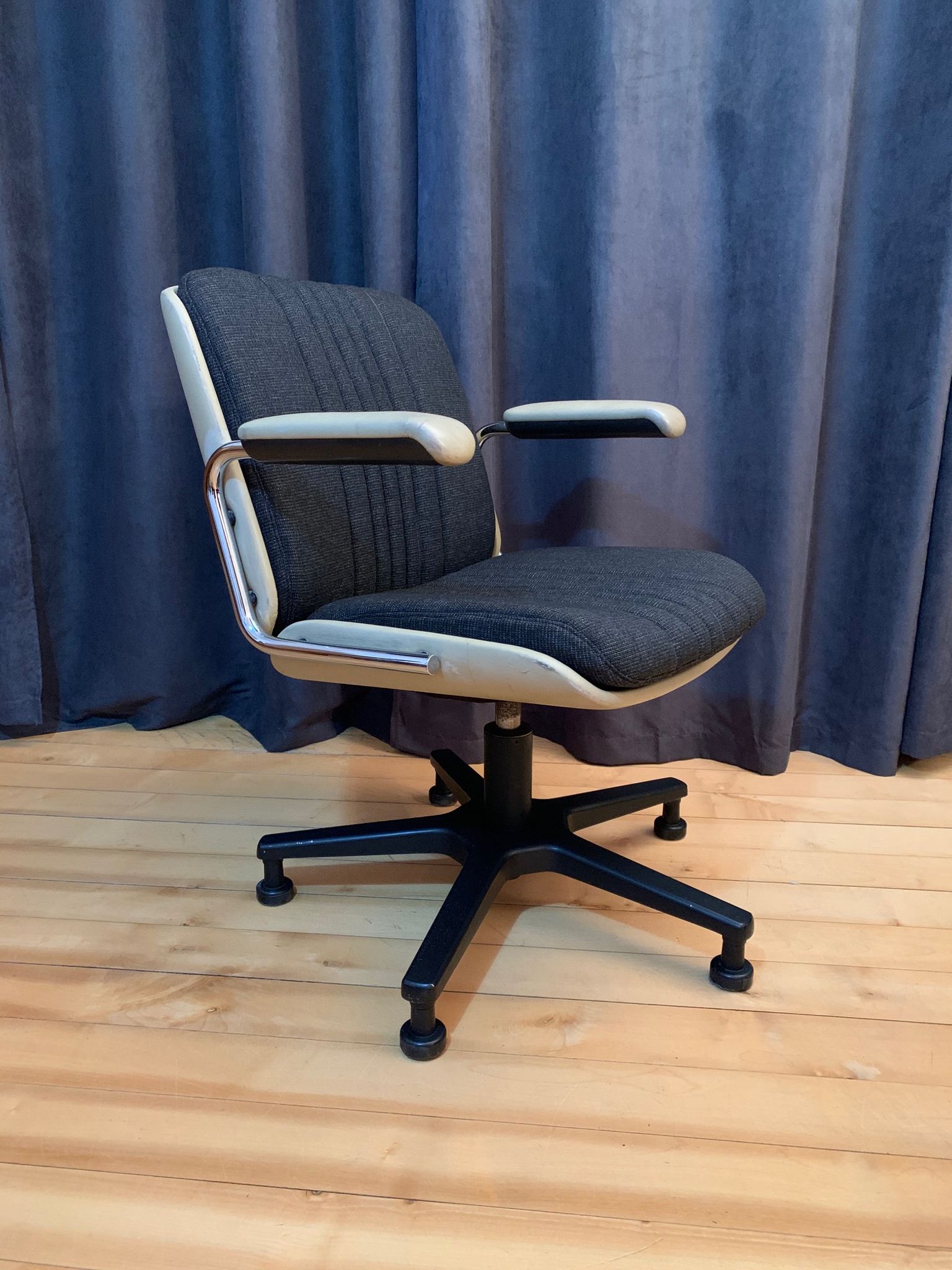 Fauteuil Martin Stoll, Giroflex de Karl Dittert, Allemagne, années 1960