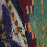 Vintage Turkish Oushak Rug Handwoven 107x160 cm