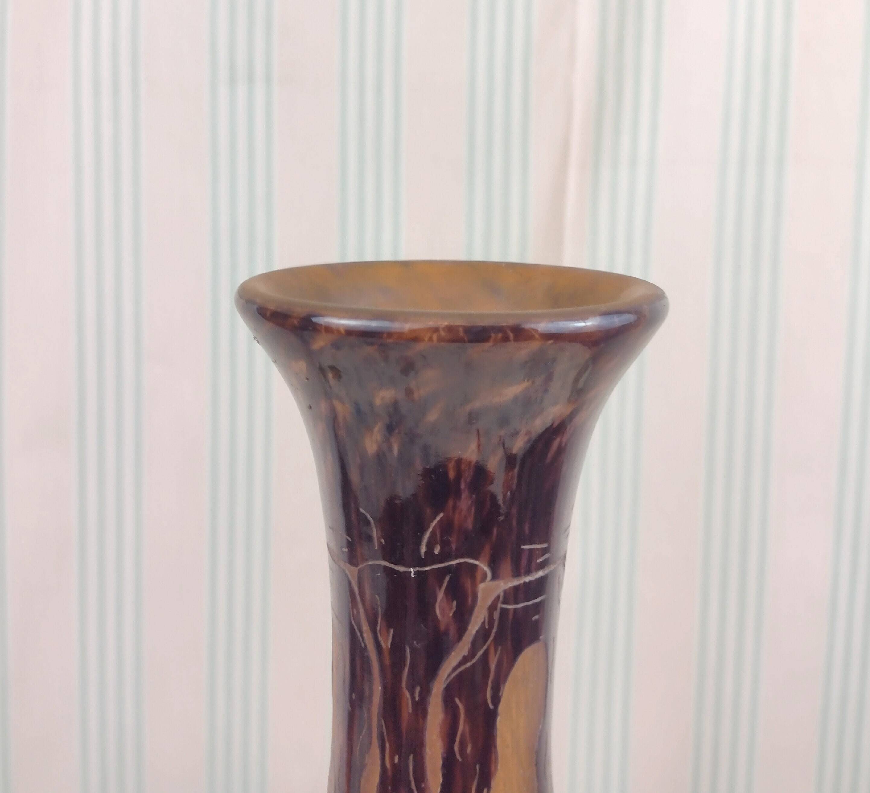 Large vase Le Verre Français