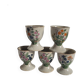 Lot de 5 coquetiers en grès
