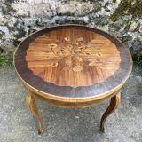 19th century marquetry coffee table