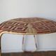 Rattan table model Flo by Patricia Urquiola