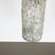 Hollywood Regency Ice Glass Hanging Light, J. T. Kalmar Lights, Austria, 1950s
