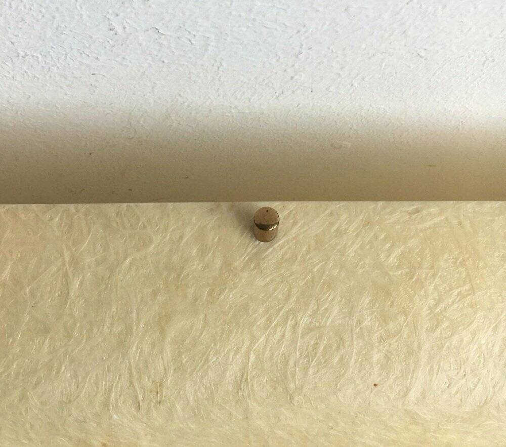 Mid-Century Minimalist Triangular Ceiling Lamp in Fibreglass, 1960s