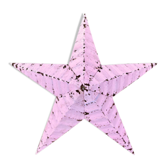 Pink amish star 56cm