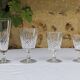 Service crystal glasses and decanters