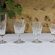 Service verres et carafes en cristal