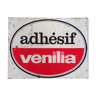 Plaque vintage adhésif vénilia en tôle