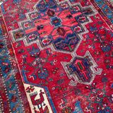 Ancient Persian carpet Hamadan handmade 108x192 cm