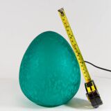 Glass egg lamp 80s