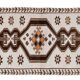 Vintage Turkish hallway rug 117x368 cm