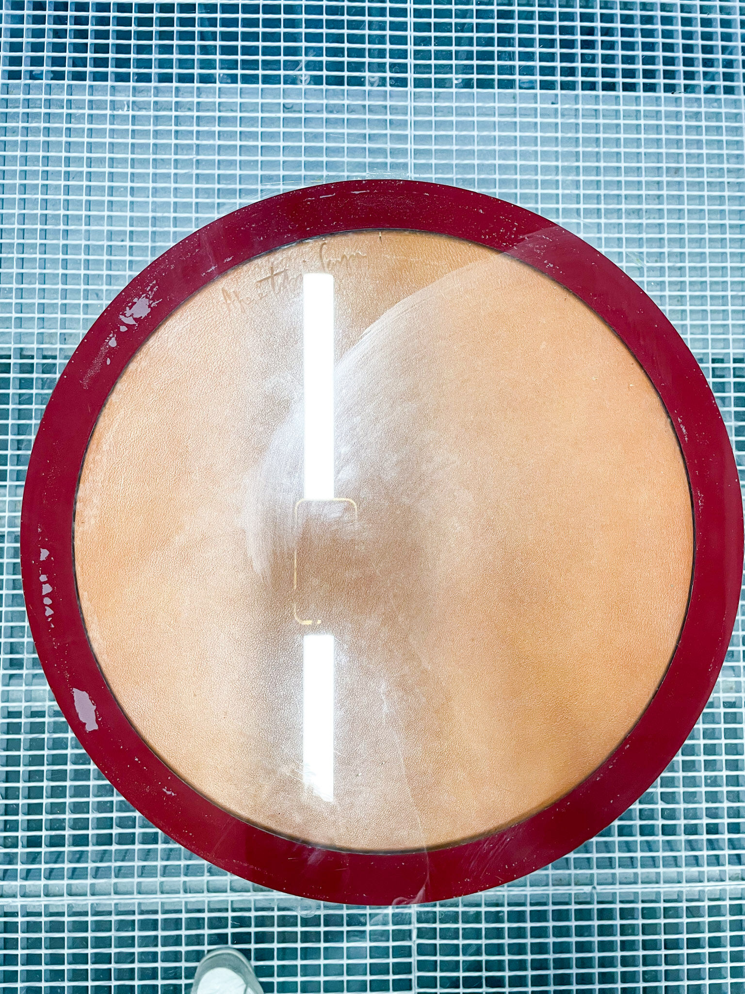 Tobia & Afra Scarpa - glass dining table "Tobia Alto"