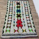 Handcrafted Moroccan Berber Rug 233 X 136 CM