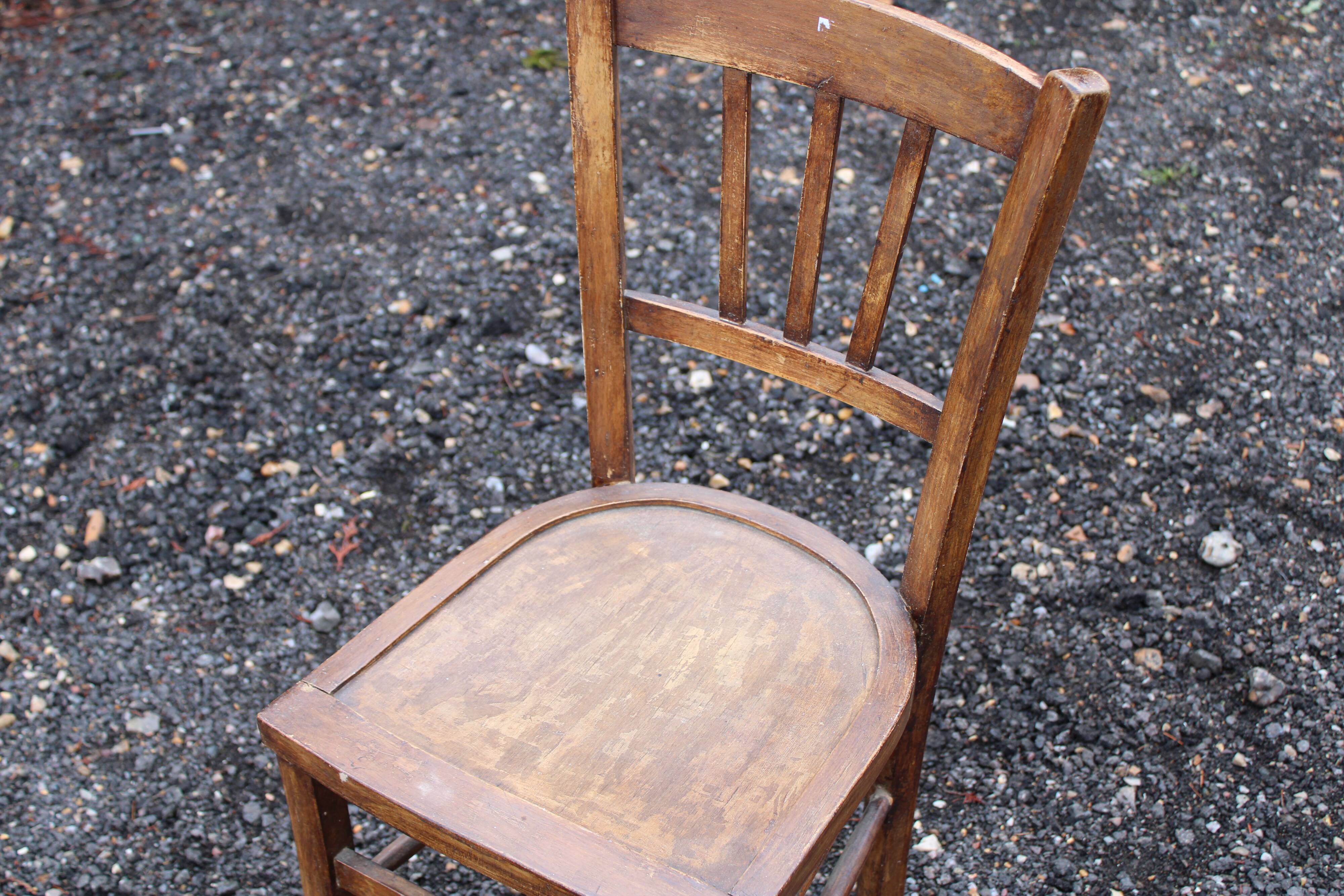 Wooden chair