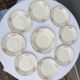 Set 8 plates and dish Villeroy & Boch Mettlach tulips 1940