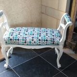 Bench with armrests or piano seat Louis XV style