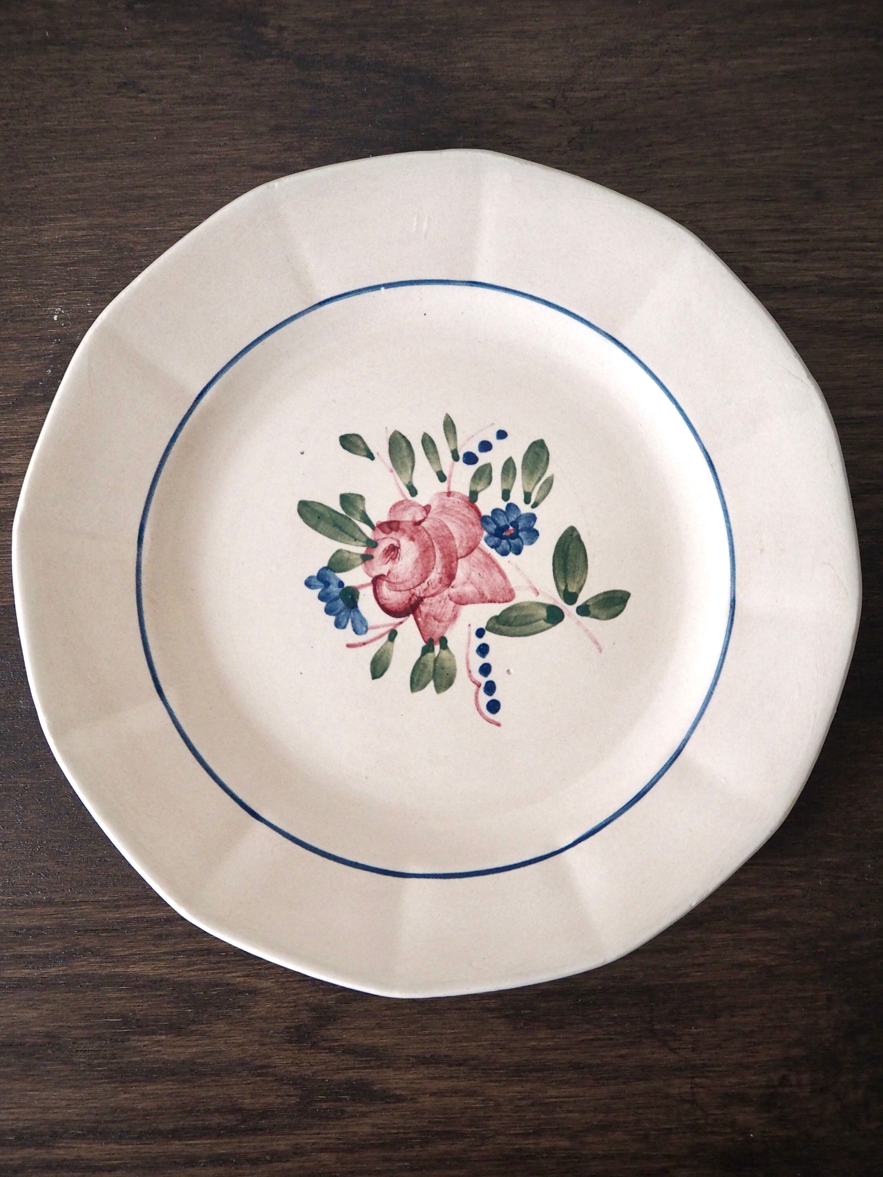 Set of 6 dessert plates Digoin 9177