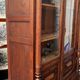 Henri II style library. Solid oak.