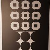 Victor Vasarely after a copscular work
